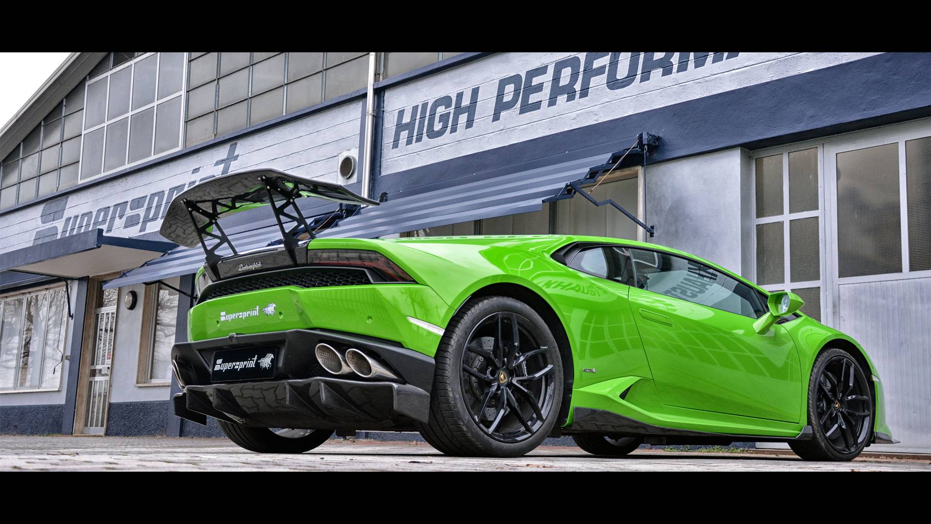 Lamborghini Huracan LP 610-4 - Scarico posteriore Racing Supersprint